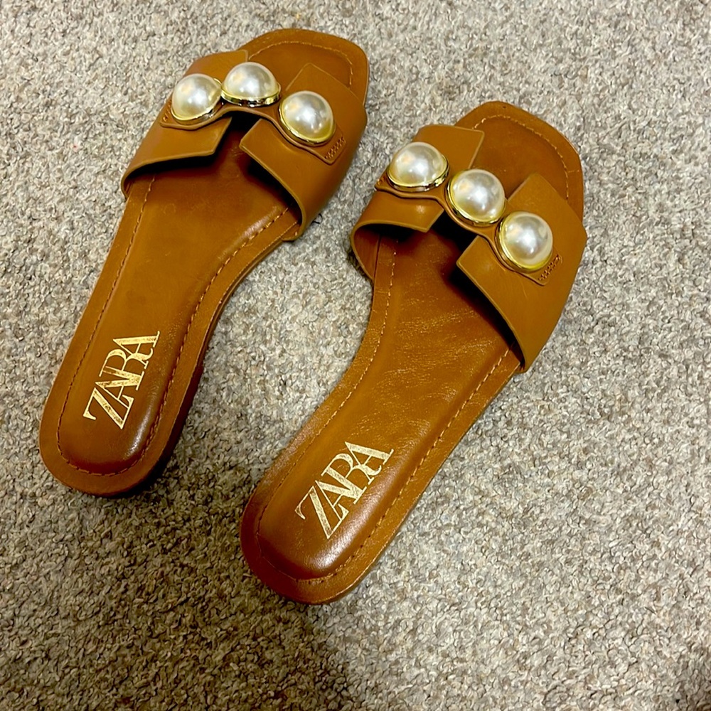 Zara sandals used twice